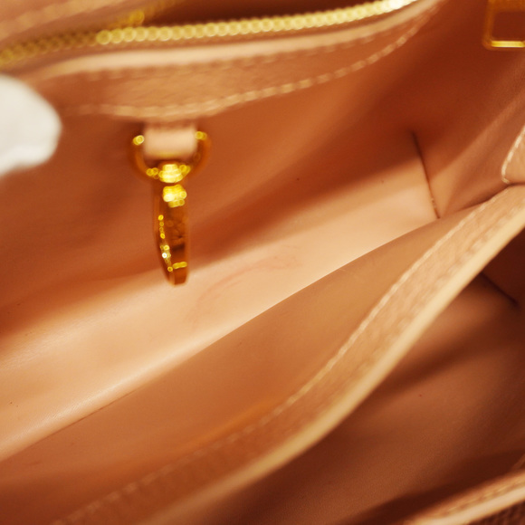 Auth Louis Vuitton Taurillon 2way Bag Capucines BB M21045 Rose Trianon Handbag - Picture 13 of 15